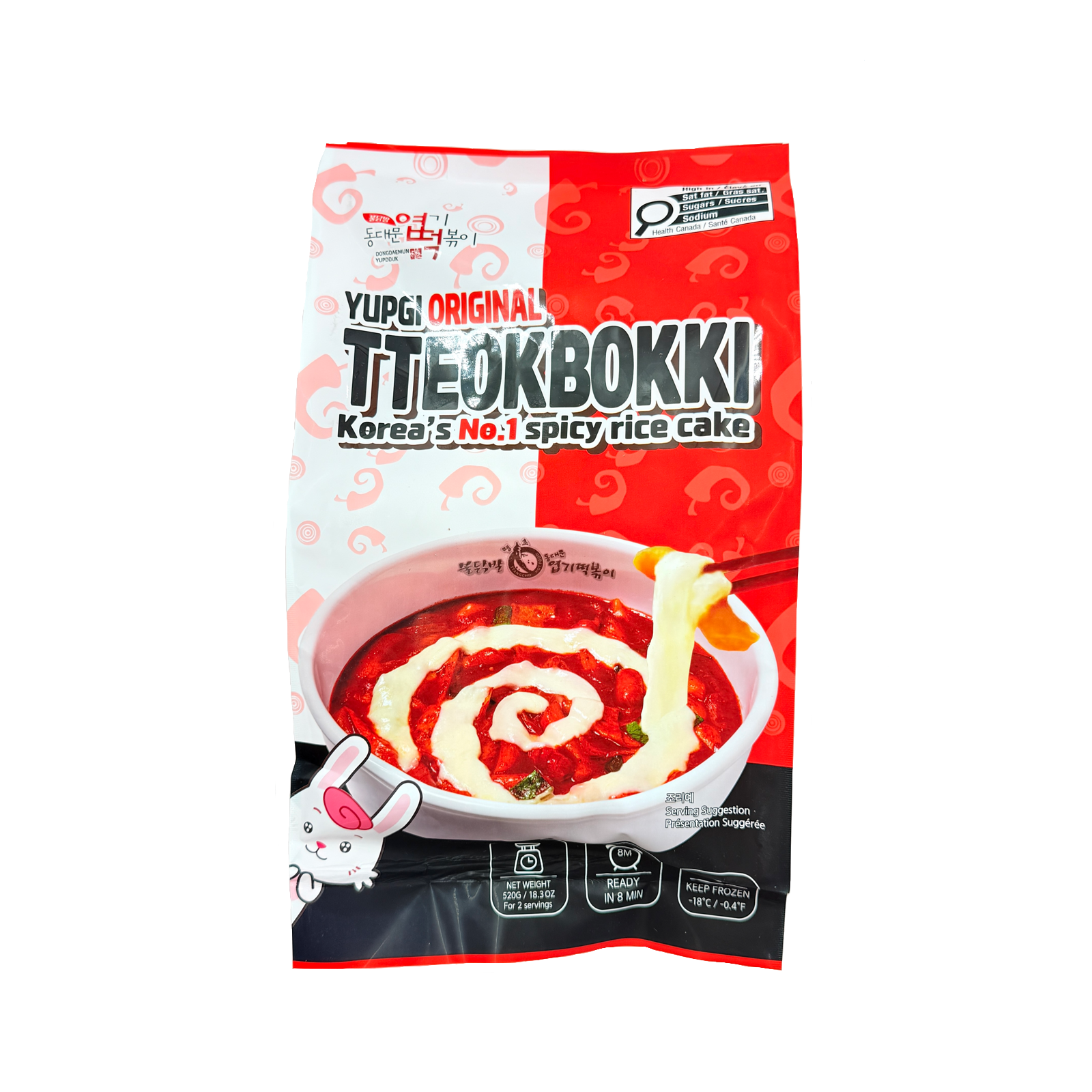 RICE CAKE TTEOKBOKKI ORIGINAL FLAVOR(520G*5) 동대문 엽떡 (오리지널)